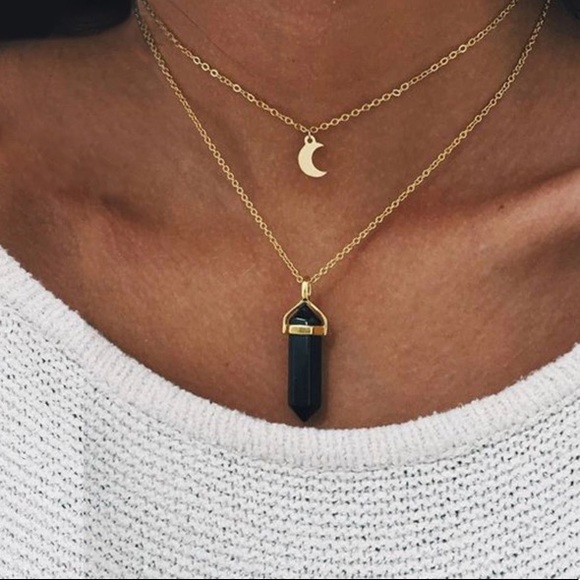 Double Layer Necklace - Picture 2 of 2